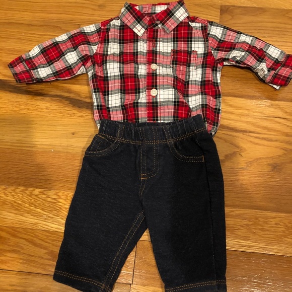 Newborn Holiday Outfit - Picture 1 of 5